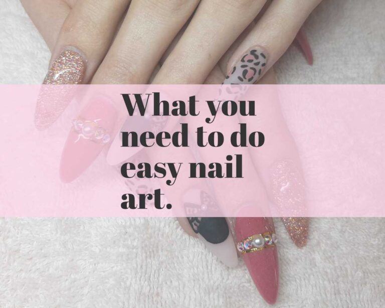 what you need to do easy nail art