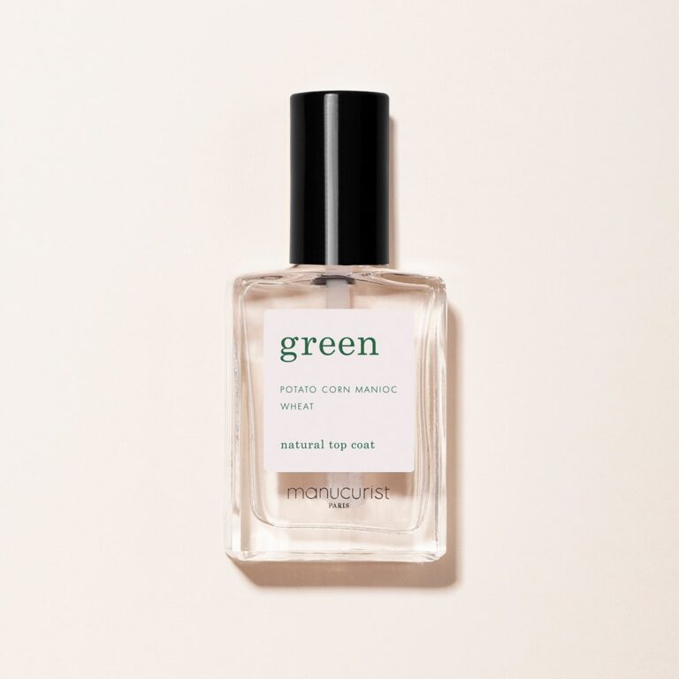 green eco-friendly nail polish top coat