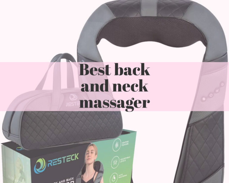 Best back and neck massager
